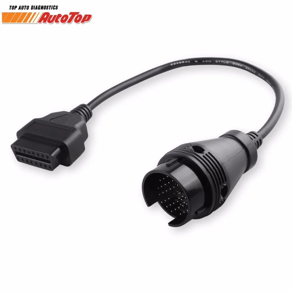 Диагностический кабель для Mercedes 38 Pin OBD OBD2 16 контактный разъем бд II диагностика OBDII
