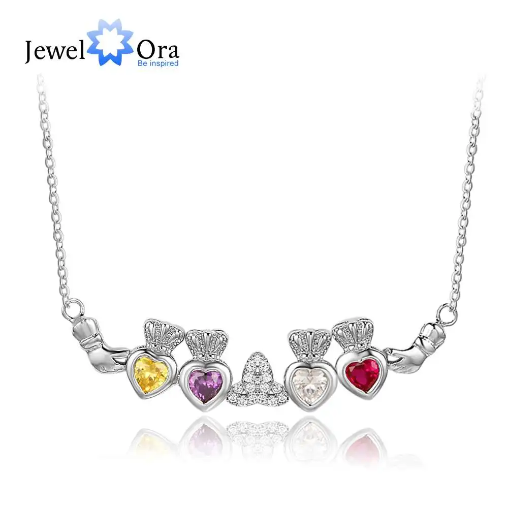 Ожерелье из искусственного серебра с подвеской в виде сердца|heart stone|stone heart