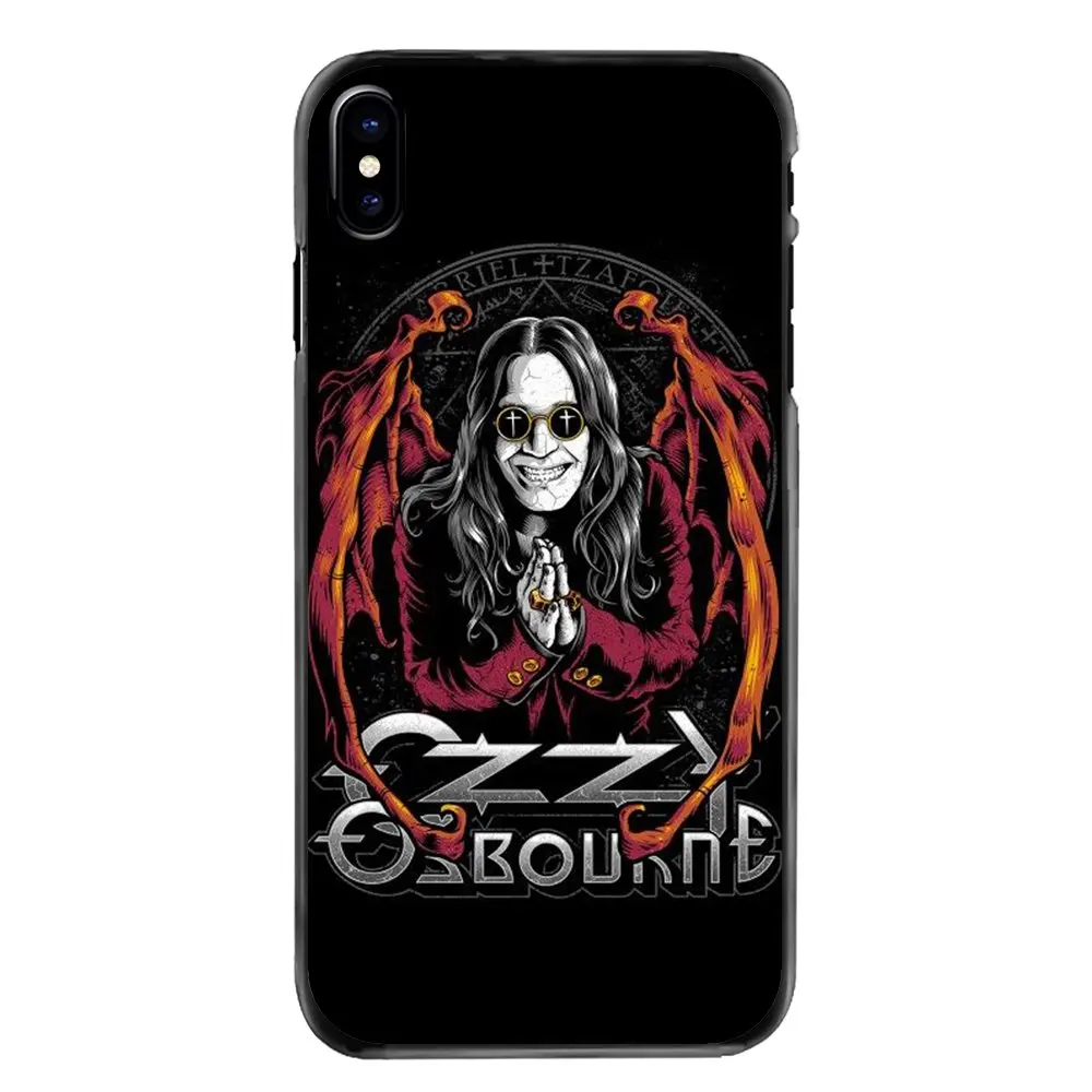 Оззи Озборна Джон Майкл Black Sabbath жесткий кожаный чехол для телефона Samsung Galaxy A3 A5 A7 A8