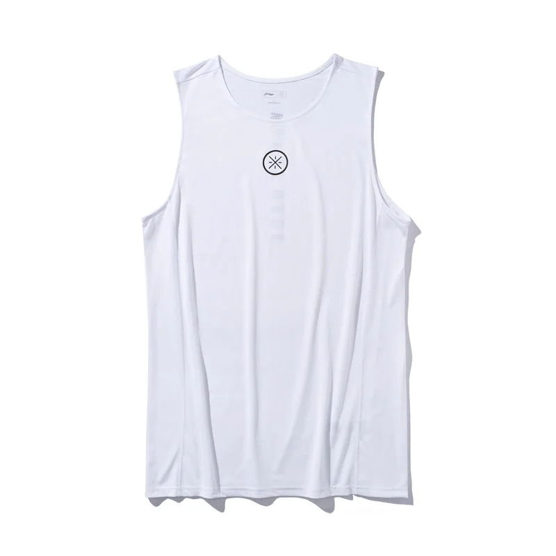 Li-Ning Men Wade Series Basketeball Tank Polyester Slim Fit Comfort Breathable LiNing Sports Vests Top AVSP085 CAMJ19 | Спорт и
