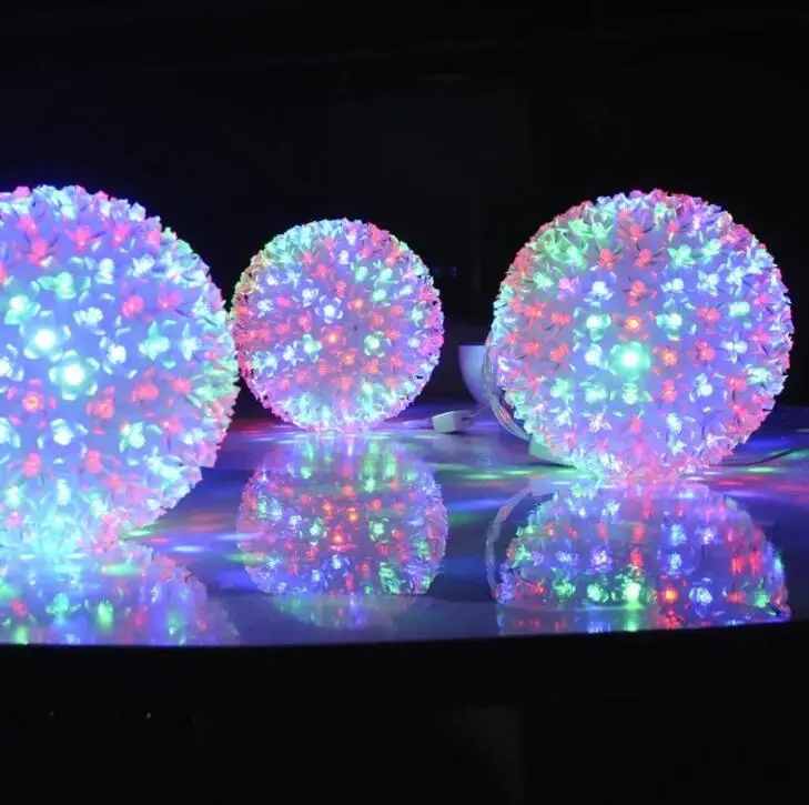 Светодиодный цветок вишни шар лампы Наружная водонепроницаемая лампа строка