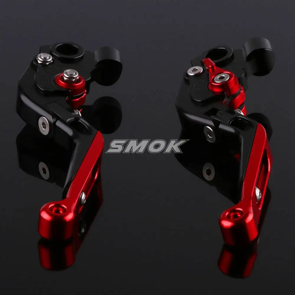 SMOK аксессуары для мотоциклов CNC Алюминиевые Регулируемые складные выдвижной
