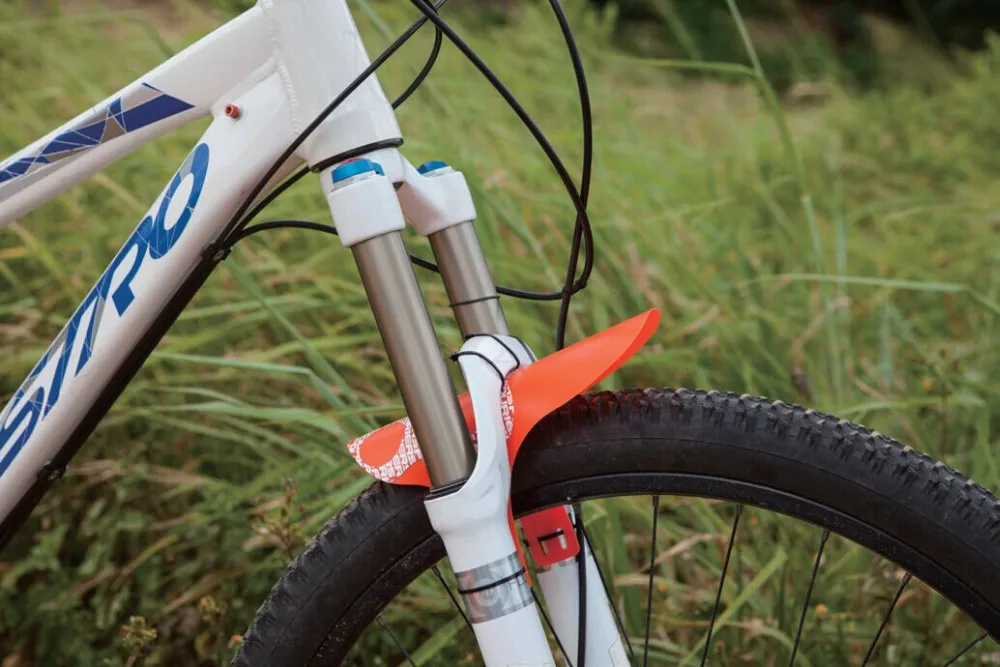 1 шт. Fouriers AC-MG001-N2-F велосипед передняя вилка крылья MTB брызговик PP 28 г Multicolors