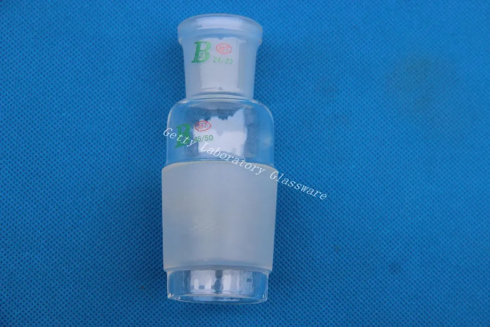 

Transfer Reducing Bushing Adapter from 45/50 male joint to 24/29 female joint