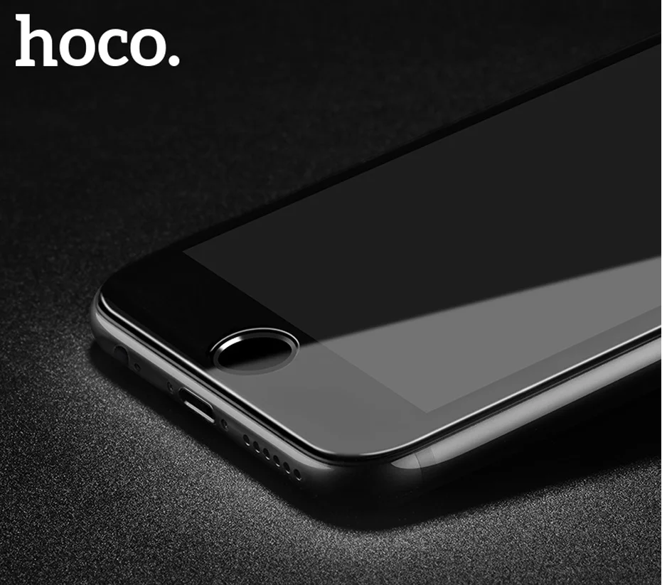 Hoco для Apple iPhone 6 6S PLUS 3D закаленное стекло плёнка 9H протектор экрана защитное стекло полное покрытие для сенсорного экрана Защита на весь экран на Айфон 6 3Д стекло для айфона 6 6S плюс