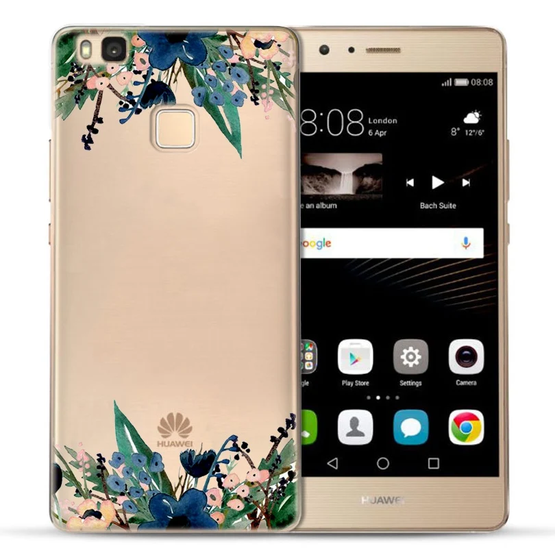 Чехол для Huawei P9lite/P8 Lite 2016 2017 Y5 II 2 Y5ii/Y6ii Compact/Honor 5A LYO-L21 Мягкий ТПУ силиконовый чехол с