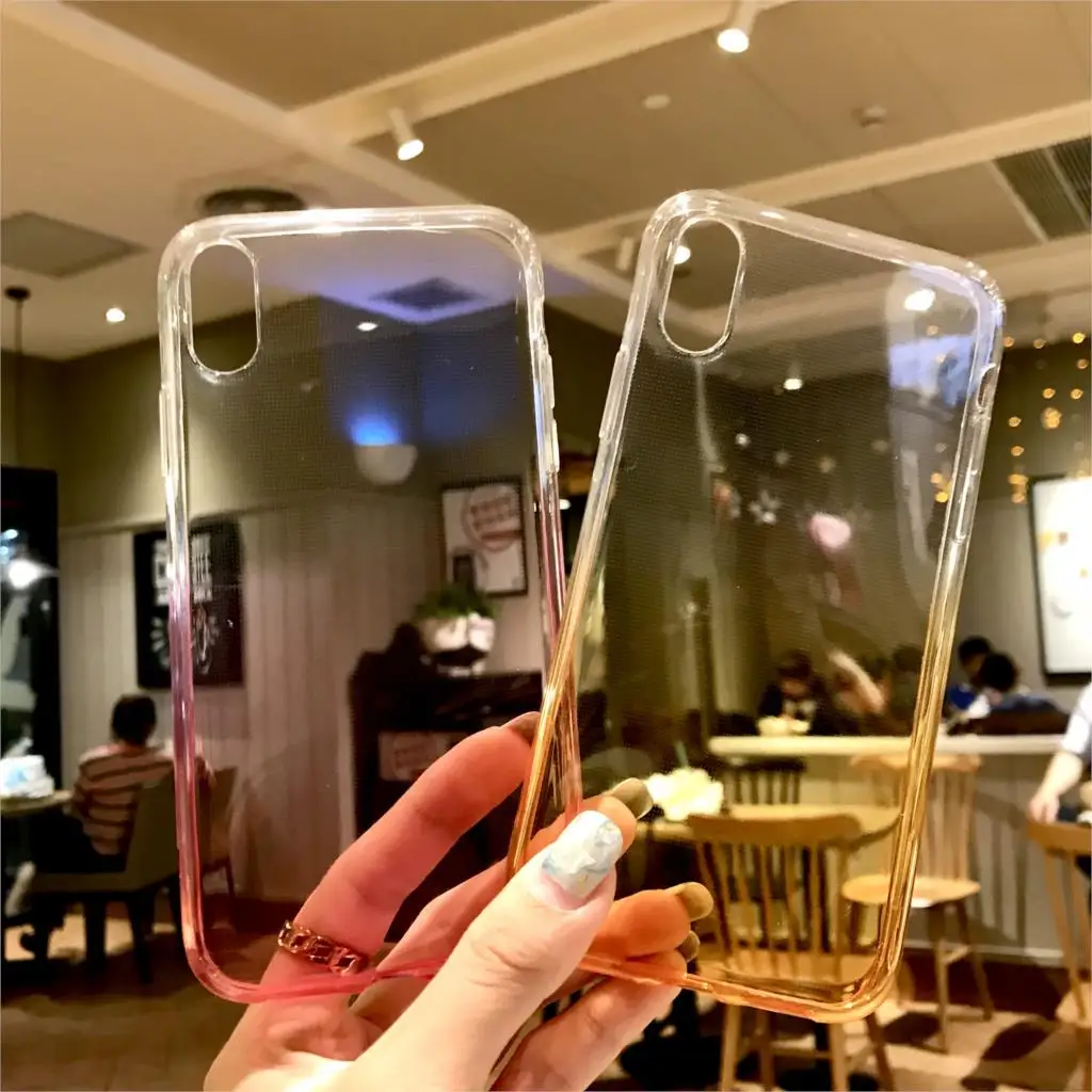 Twilight Rainbow цветной ТПУ чехол для телефона iphone XR SE 5 5S 6 S 7 8 Plus X XS MAX OnePlus 3 3T 5T мягкие