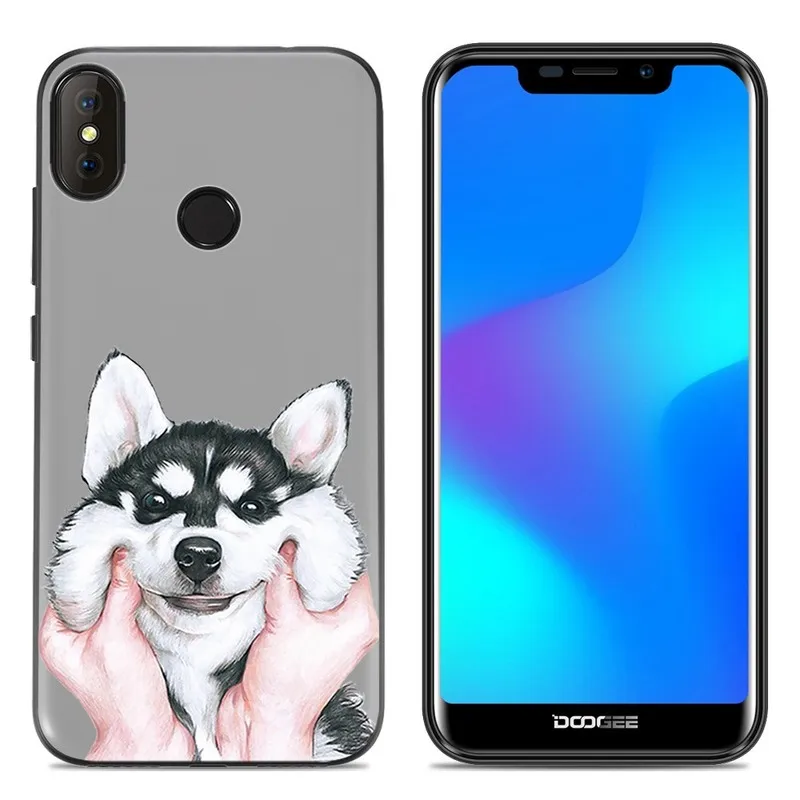 Missbuy Flyman Case For Doogee X70 Cute Cartoon Animal Painted Cases X 70 Soft Silicone Slim Floral Marble Cover |