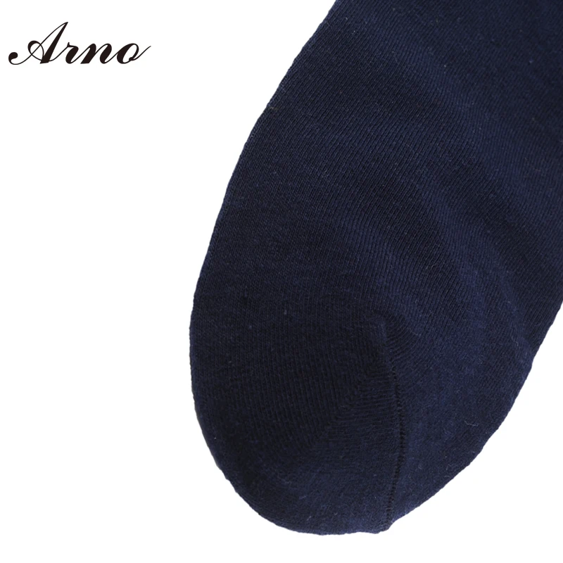 Мужские однотонные носки Arno хлопковые для мужчин мягкие Calcetines Hombre LW5005 5|socks for