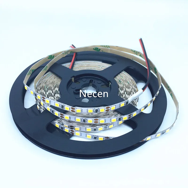 Светодиодная лента 4 мм 2835 SMD 120 светодиодов светодиодов/м не водонепроницаемая 12