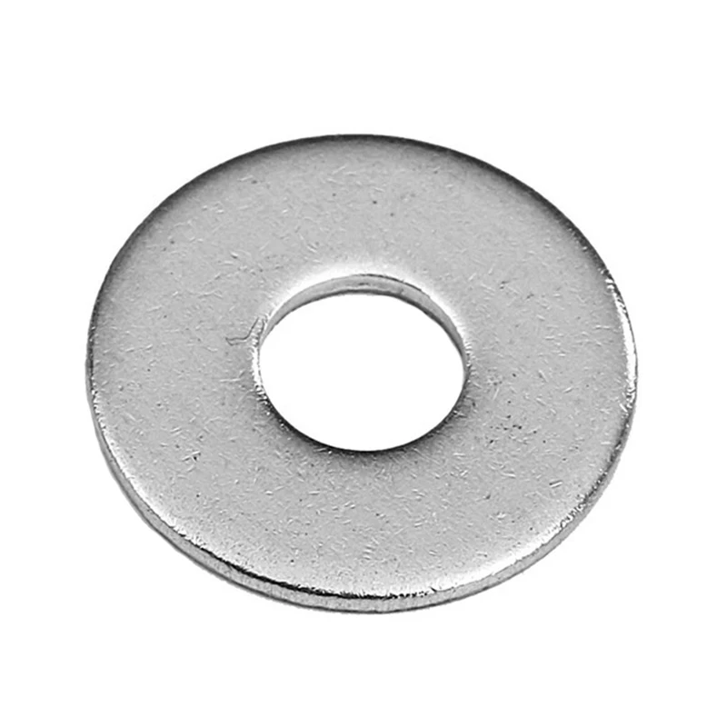 SHGO-M5x10mm Stainless Steel Round Flat Washer for Bolt Screw 100Pcs | Обустройство дома