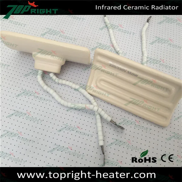 Инфракрасный керамический нагревательный элемент Arc 122x60 мм|element| |