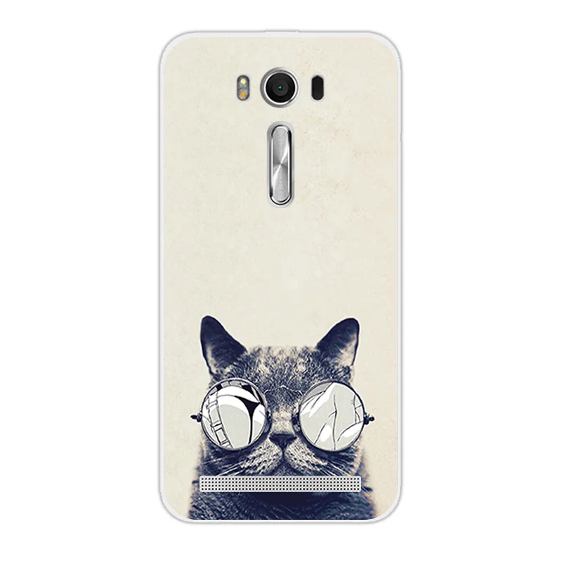 Для ASUS ZenFone 2 Laser ZE500KL чехол Dif Cat дизайнерский силиконовый чехол на заднюю панель для Funda Asus ZE500KL Phone Capa мягкий чехол из ТПУ