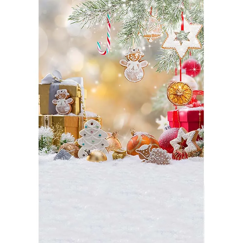Dinnow Merry Christmas Виниловый фон для фотосъемки счастливый год полиэфирный фон для семейной фотостудии 6106
