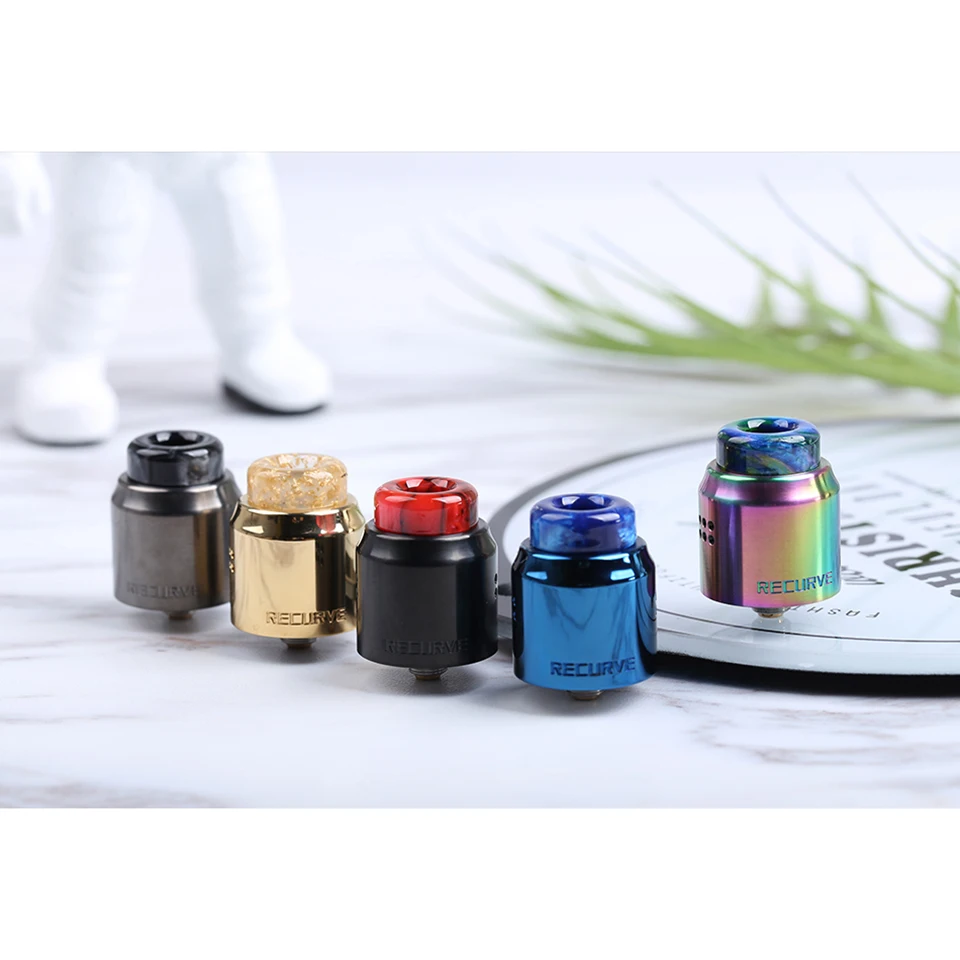 Новый оригинальный испаритель Wotofo Recurve Dual RDA Vape Tank 10 шт. профиль Contton и сетка
