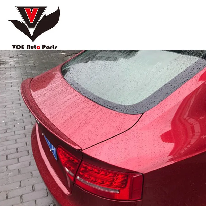 Автомобильный спойлер из АБС пластика A5 Для Audi Sedan 4 Door 2009 2010 2011 2012 2013 2014 2015