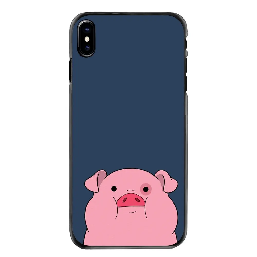 Розовый pato gravity falls Art плакат для huawei P7 P8 P9 P10 Lite Plus 2017 2016 Honor 5C 6 4X 5X Коврики Одежда