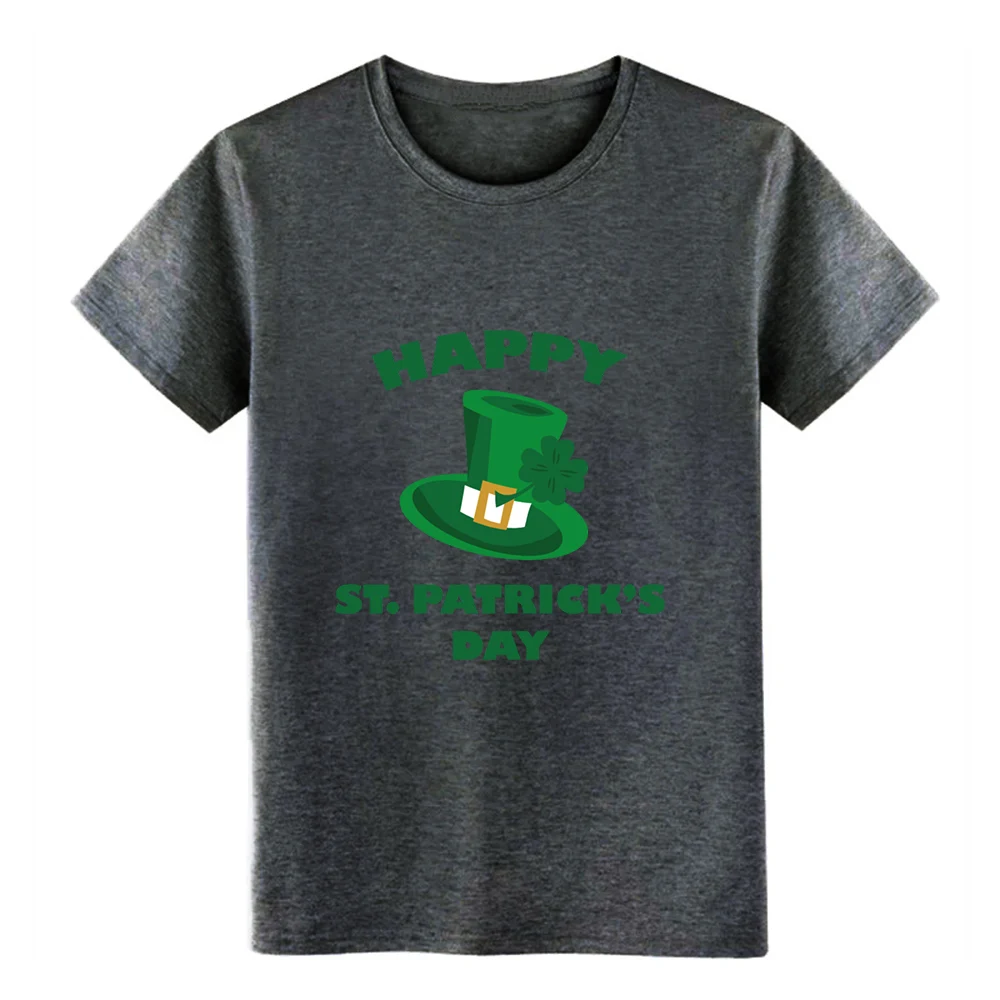 Футболка Happy St. Patrick &amp #39 s Day персонализированная хлопковая с круглым вырезом