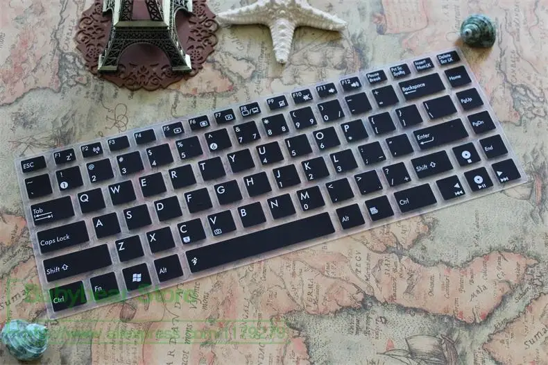 Новый силиконовый чехол для клавиатуры ноутбука Asus U30 U31 U33 U35 U36 U40S U41 U43 U45 U45J U46 U47 UL80