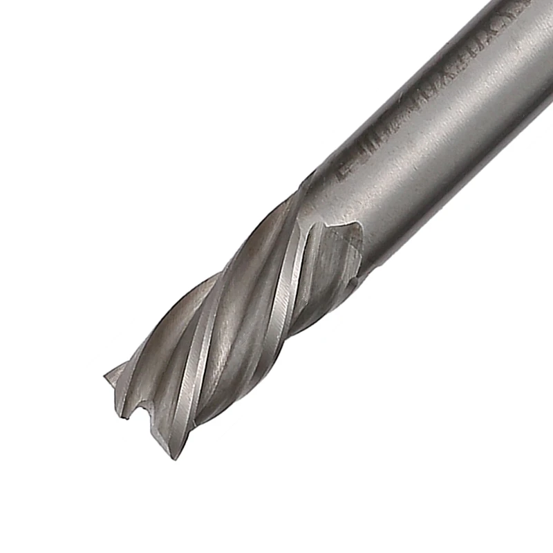 3 шт. твердосплавная Концевая фреза из быстрорежущей стали 4 флейты 6 мм/8 мм/10 мм