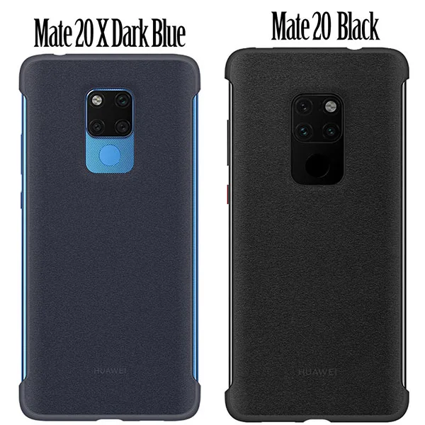 huawei mate 20 X чехол Обложка на заднюю панель из искусственной кожи официальный huawei mate 20 X чехол для телефона автомобильный Магнитный чехол-держатель mate 20 X - Цвет: Black or dark blue