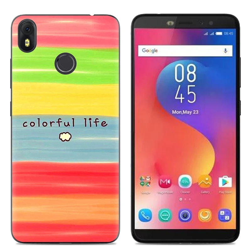 Phone Case For Infinix Hot S3 X573 Cute Cartoon High Quality Painted TPU Soft Silicone Cover Shell |