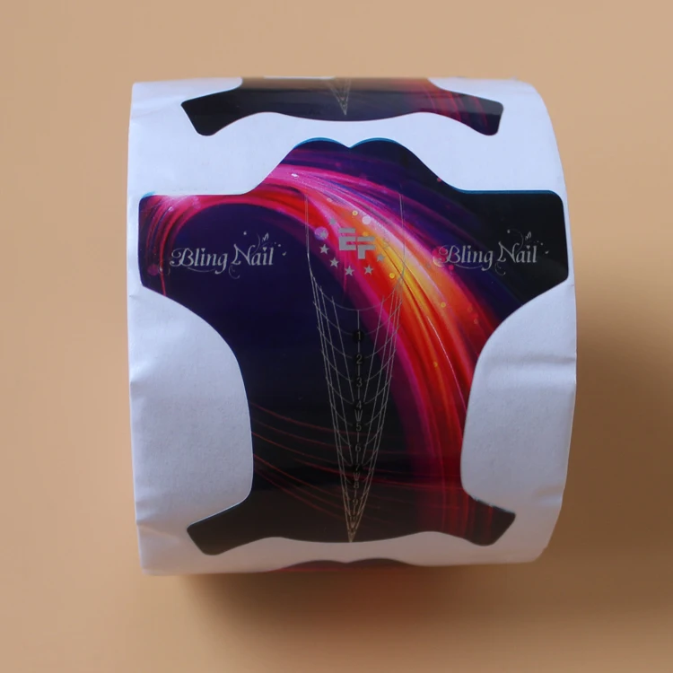 300 шт./лот на каждый рулон для дизайна ногтей шпильках направляющие формы