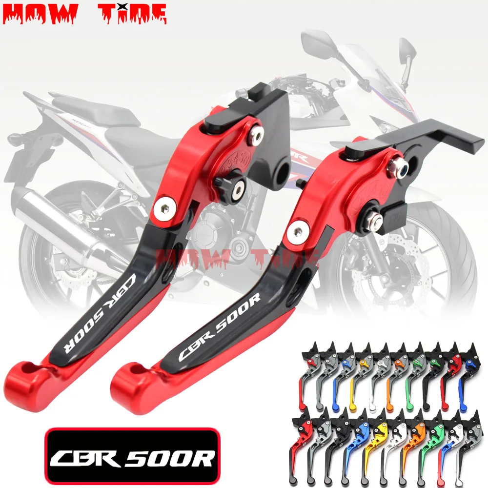 

Складные Выдвижные рычаги тормозной муфты CNC для HONDA CBR500R CBR500 R CBR 500R CBR 500 R 2013-2018 2014 2015 2016