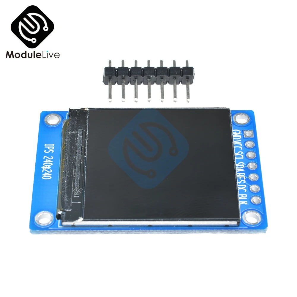 1 3 дюйма 240x240 цифровой ЖК дисплей модуль 240*240 65K серия SPI полноцветный RGB TFT IPS плата