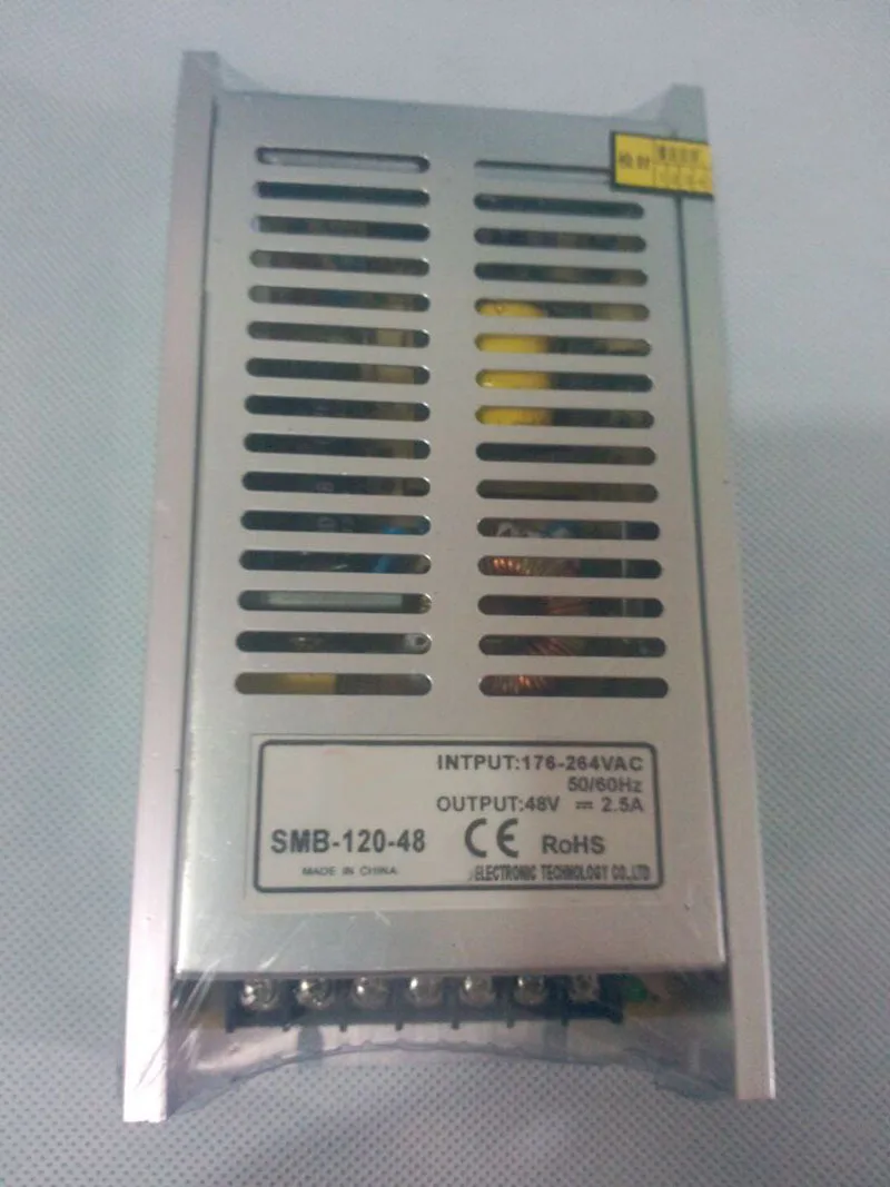 Производительный металлический чехол Высокая эффективность 120 Вт 48 в а одиночный
