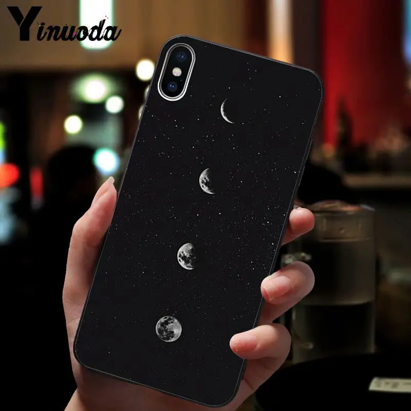 A13 Yinuoda новейший космический Луна астронавт DIY чехол для телефона с рисунком чехол для iPhone 8 7 6 6S Plus X XS MAX 5 5S SE XR Чехол для мобильного телефона - Цвет: A13