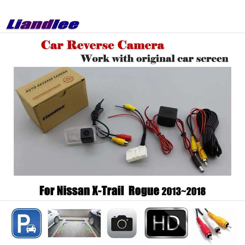 Liandlee Автомобильная камера заднего вида для Nissan Kicks 2016 2018 / HD CCD задняя парковочная