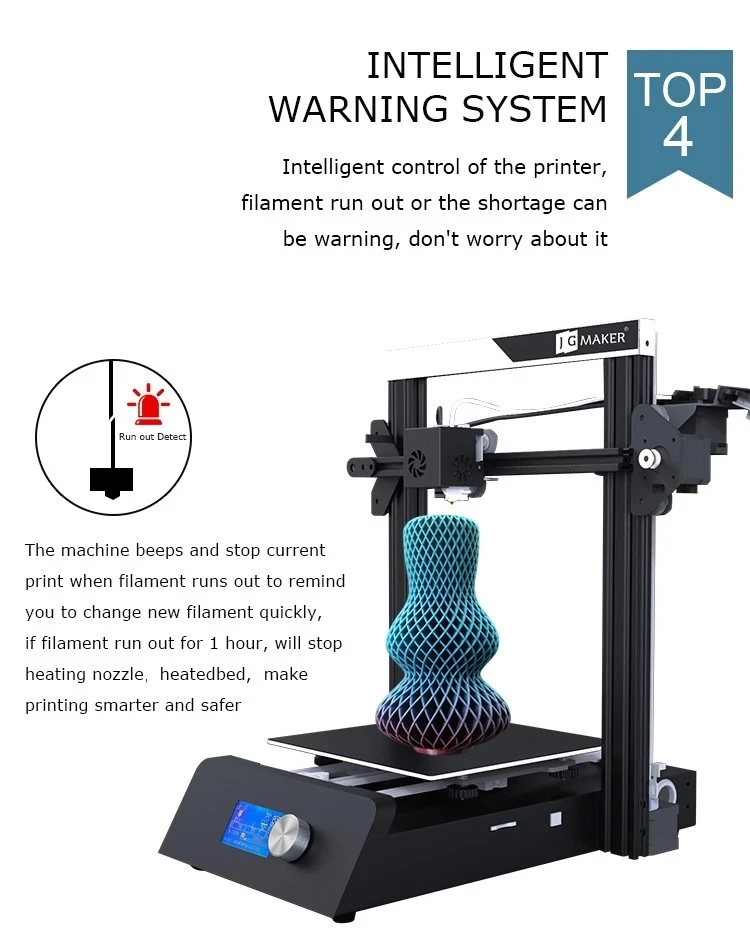 JGAURORA 3d принтер JGMaker DIY с поддержкой большого размера сборки, печать JGMaker