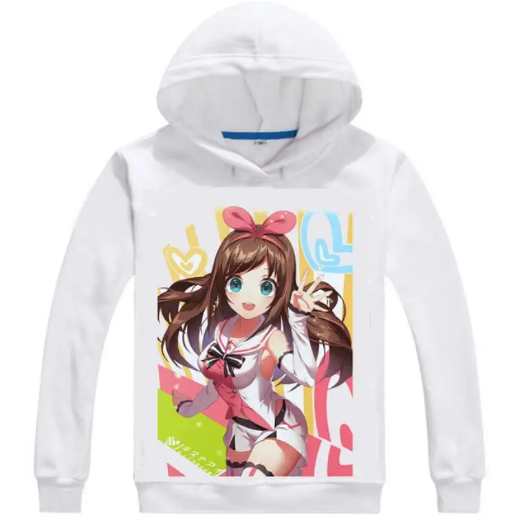 Kizuna AI/толстовки с капюшоном в мультистиле Толстовка японском стиле Virtual YouTuber AI