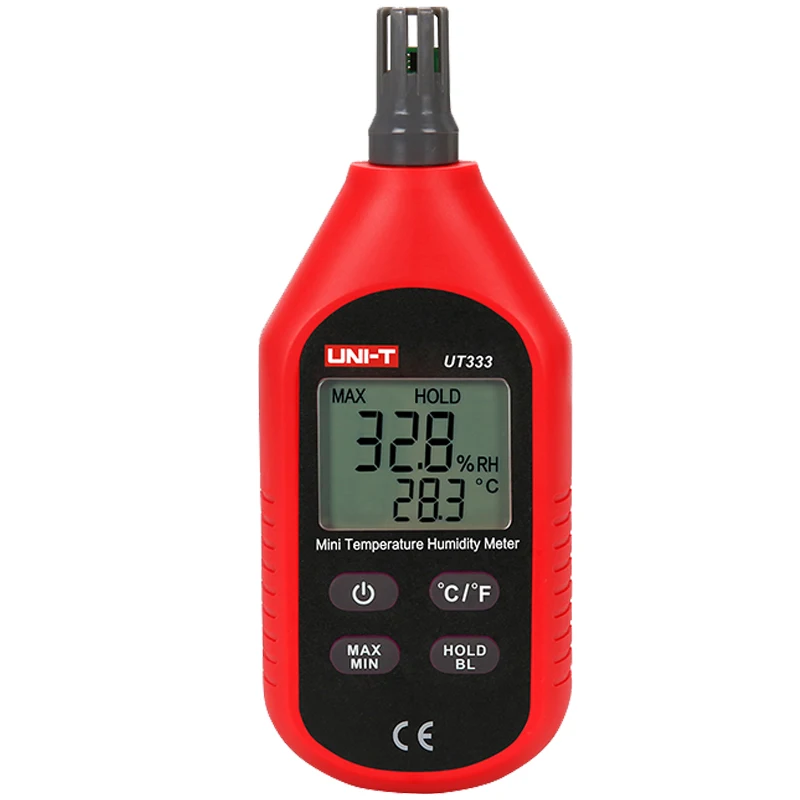 UNI-T UT333/UT333BT миниатюрный Измеритель температуры и влажности