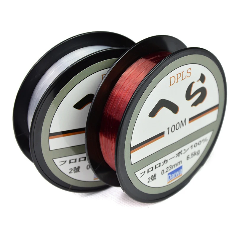 100M Nylon Strong Fishing Line 4LB-43LB Durable Monofilament Lake Sea Tackle White Red Color High Quality Pesca | Спорт и
