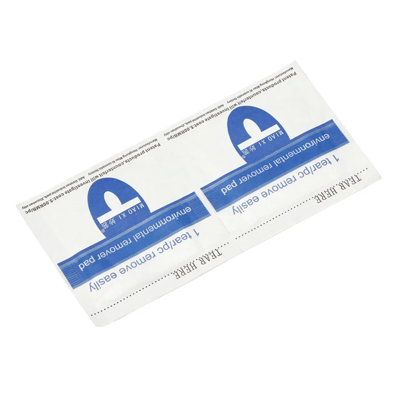 50 шт. ацетоновые накладки для снятия гель лака|nail art cleaner|gel polish removerpolish remover |