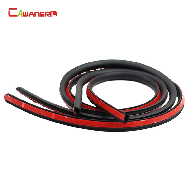 

Cawanerl 1 Pair C-Shape 2.3 Meter Car Door C-Pillar Rubber Seal Strip Weatherstrip Sealing Strip Edge Trim Sound Insulation