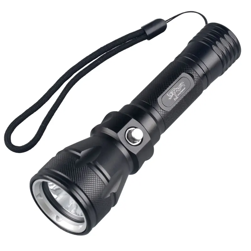3-Mode Lighting 1000lm XML T6 LED Underwater Torch Diving Flashlight with 18650 Battery