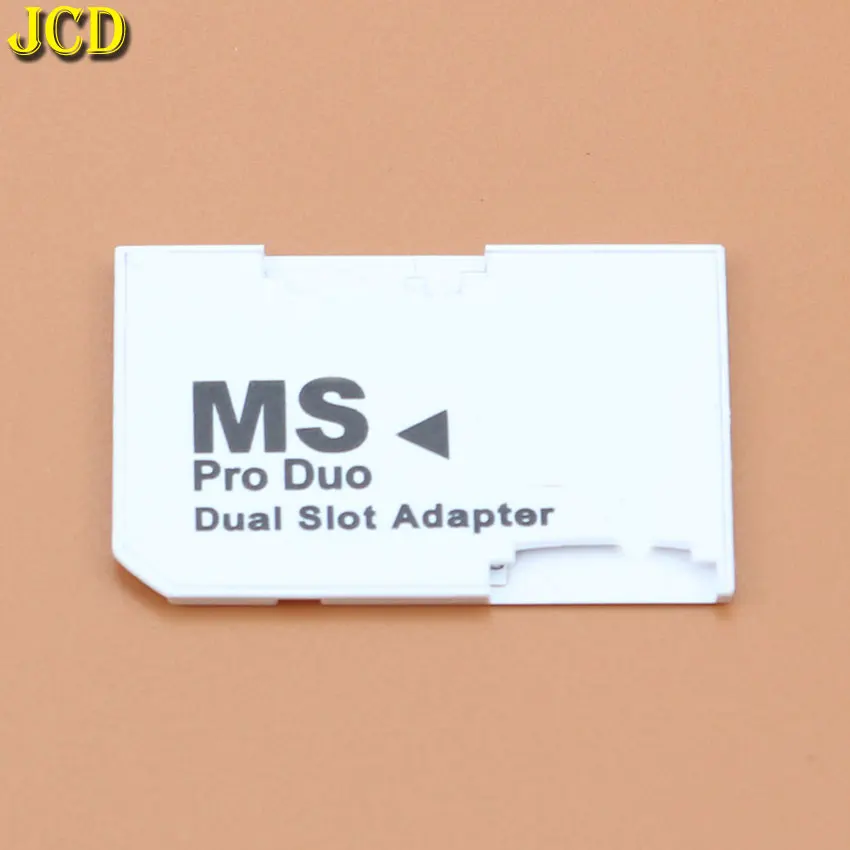 JCD 1 шт. новый двойной 2 слота Micro для SD SDHC TF карт памяти MS Card Pro Duo адаптер адаптера PSP
