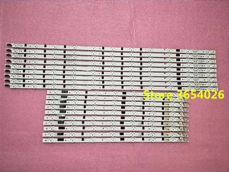 2 шт./лот светодиодная подсветка полоса D2GE-550SCB-R3 D2GE-550SCA-R3 для samsung UA55F6400AJ 2013SVS55F R 7 L 11