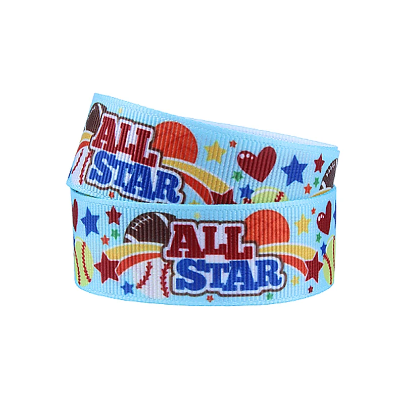 

FLRA Ribbon (50yards/lot)FLORA Ribbons high quality sport printed grosgrain ribbon