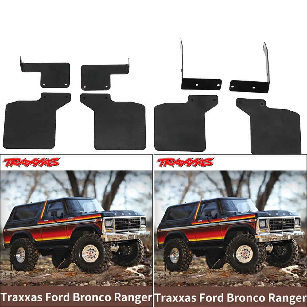 1/10 RC Traxxas TRX-4 Ford Bronco Ranger DJC-9079 Брызговики резиновые крылья игрушки для детей armas de juguete escala real