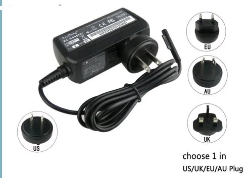 

Hot sales 12V 2.58A 36W AC Power adapter charger supply for Microsoft Surface pro 3 Table Pc with US/EU/AU/UK plug