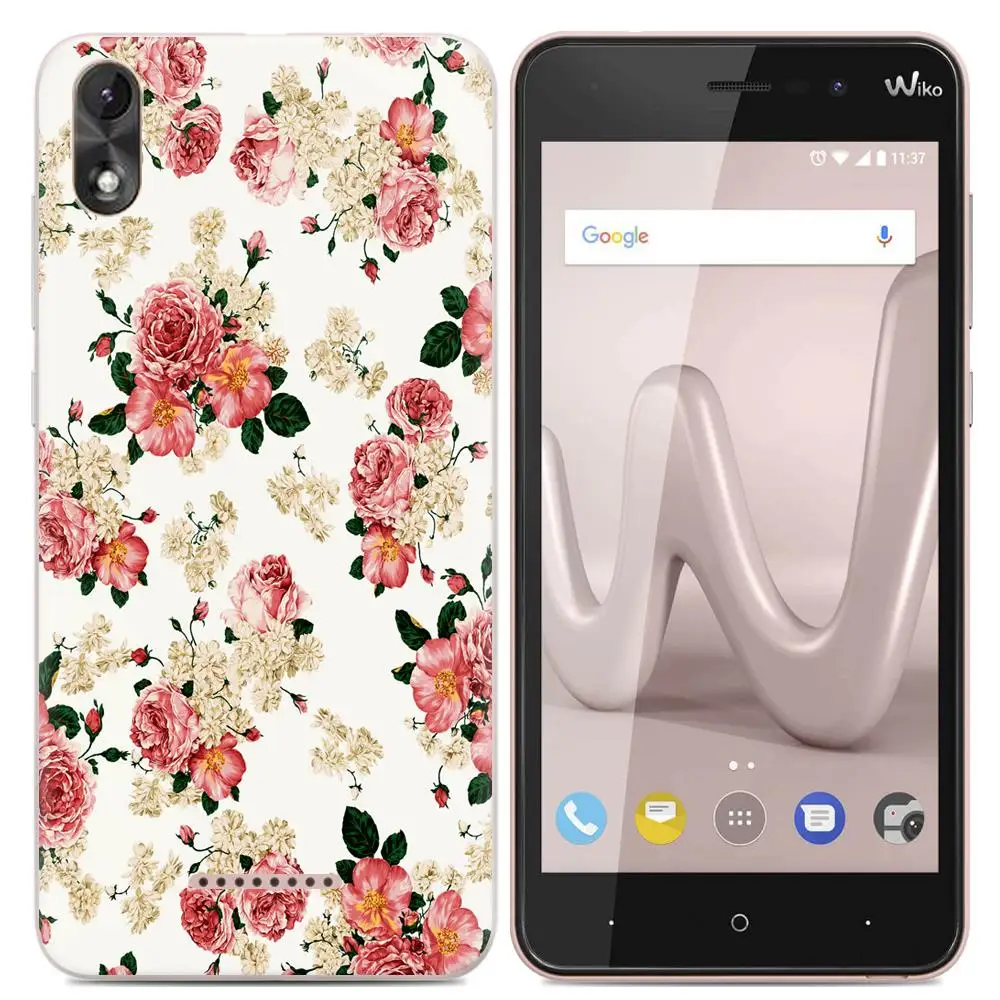 Phone Case For Wiko Lenny 4 Plus 5.5-inch Cute Cartoon High Quality Painted TPU Soft Silicone Skin Back Cover Shell |