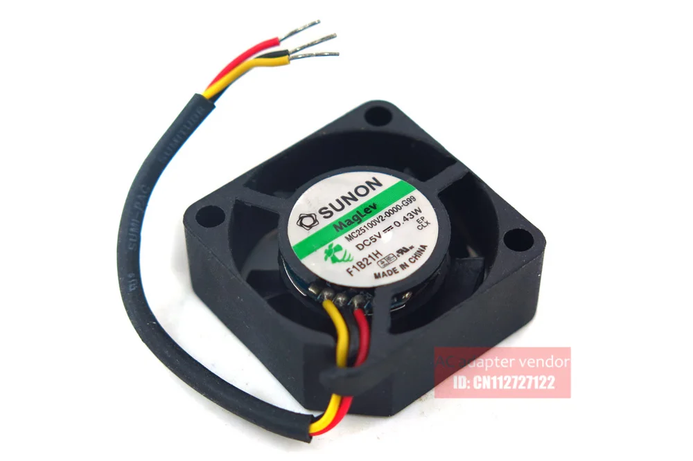 Новый вентилятор охлаждения SUNON 2510 5В 0 43 Вт MC25100V2 Q01 2 см|cooling fan|2cm fanfan 2cm |