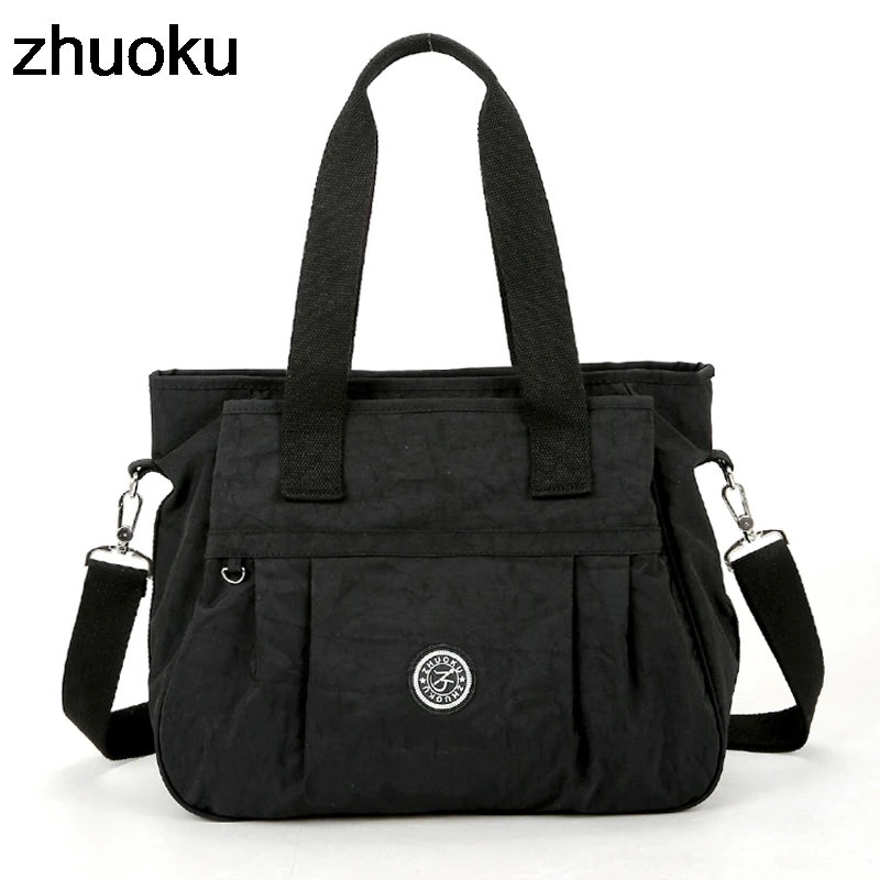 

Women's Nylon Handbag New Shoulder Bag Casual Crossbody Bag Brief All-match Fashion Leisure Tote Large Travel Messenger Bag