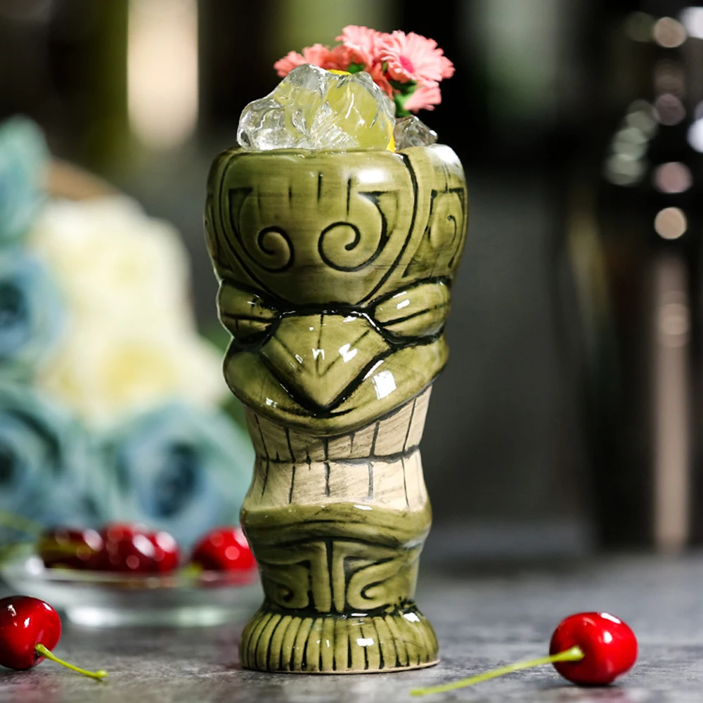 Tiki кружка для коктейля 1 шт. пива вина керамические кружки художественные ремесла