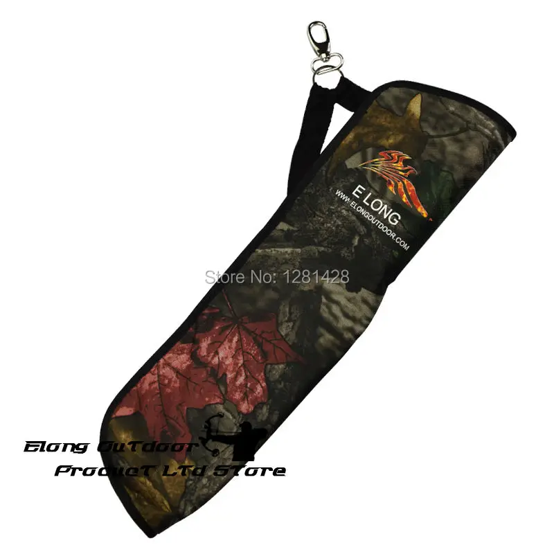 

1X Camo Archery Arrows Quivers Waist Hanged Arrow Bag Suitable Children Women Beginner Practice Nylon Material Free Shipping