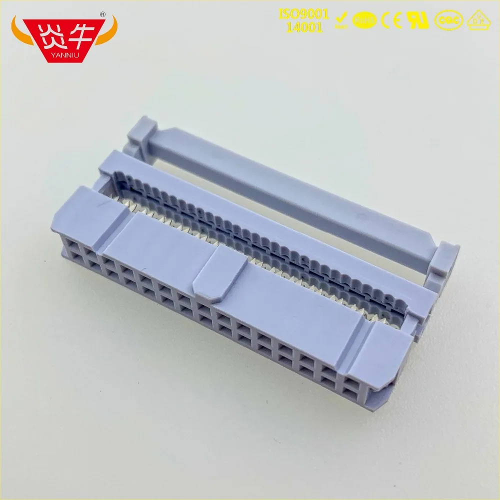 FC-30P розетка 2 54 мм шаг 2*15P 30PIN IDC разъемы ISP JTAG заголовок для плоского ленточного